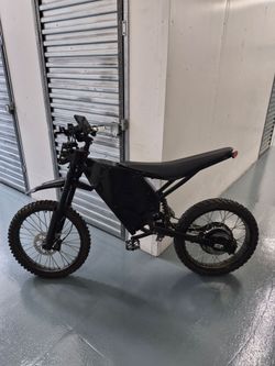 Stealth Bomber Top Speed 55mph E-bike