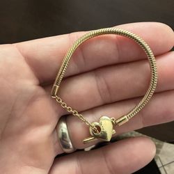 Pandora Gold Snake Bracelet $100 OBO 