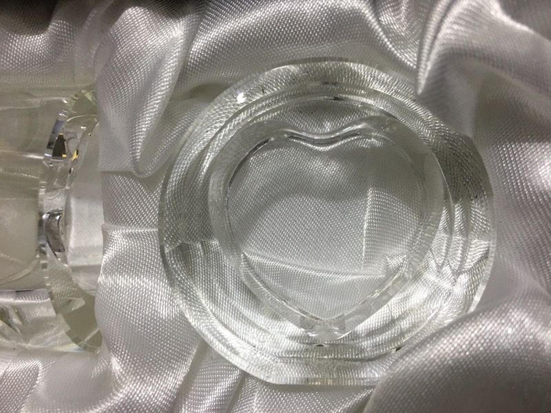 OLEG CASSINI CRYSTAL NAPKIN RINGS