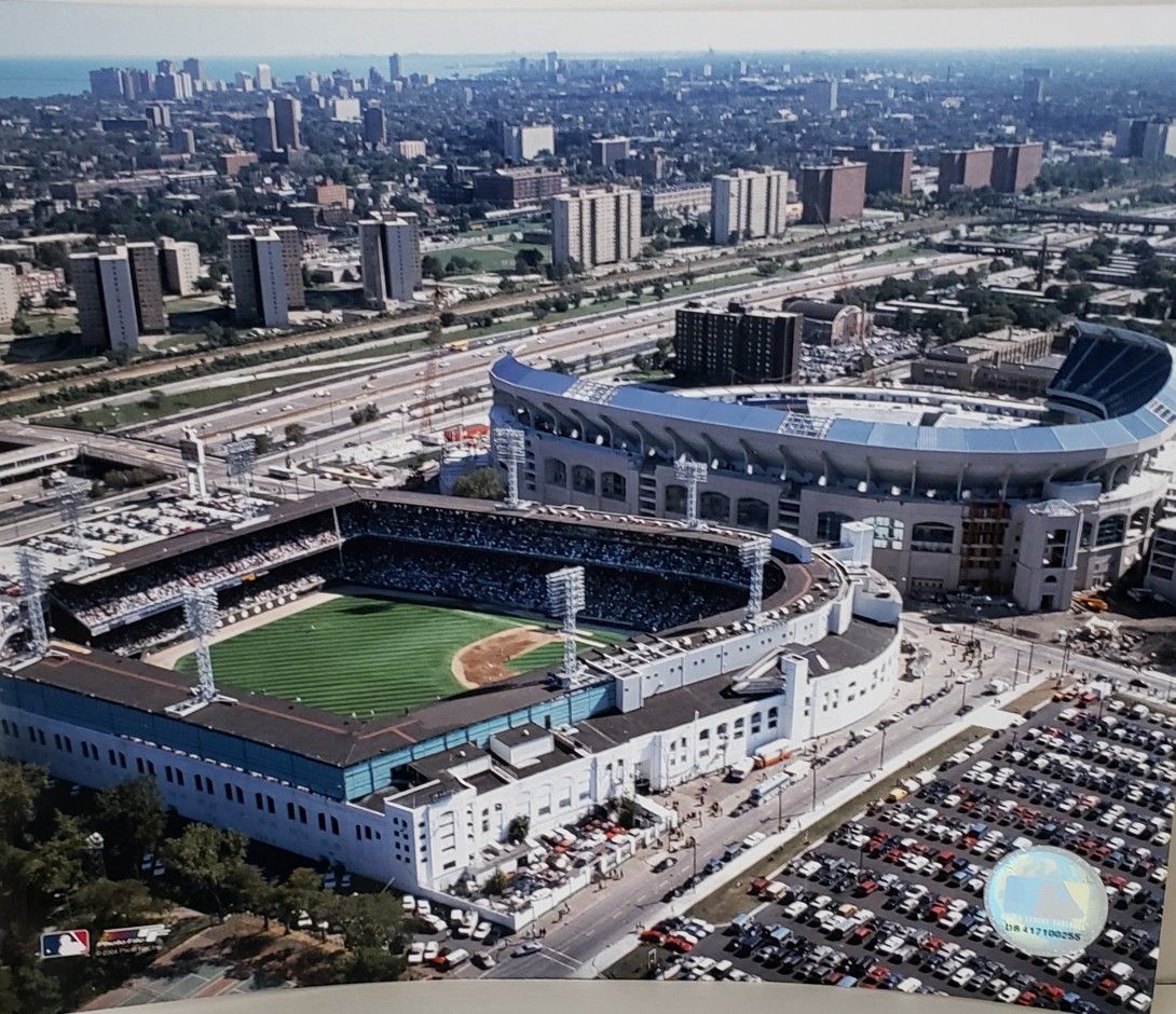 Old and New Comiskey Park and Guaranteed Rate