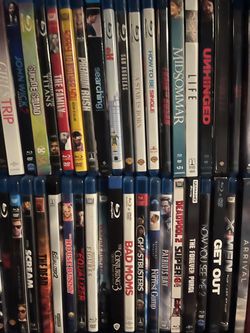 Pick 10 blu rays for $35