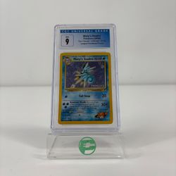 Pokémon TCG Gym Heroes Misty's Seadra 09/132 English Prerelease CGC 9