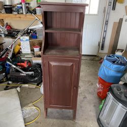 Wooden Cabinet With Shelving