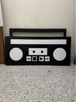 Boombox Party Prop