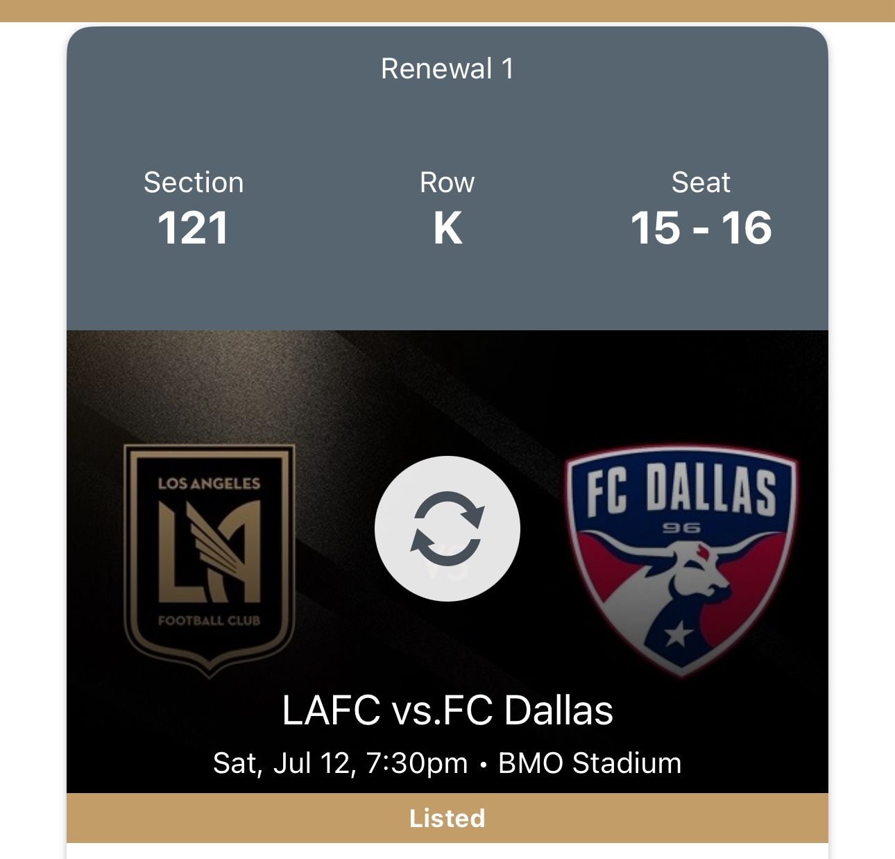 LAFC V FC Dallas