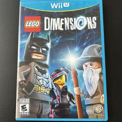 Lego Dimensions Nintendo Wii U Game