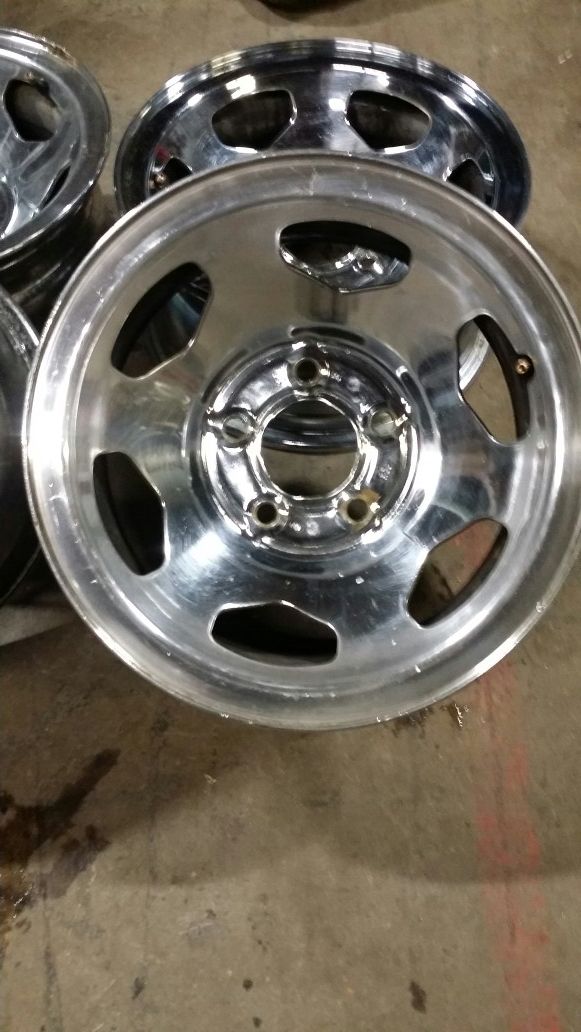 Chevy Silverado pickup truck 454 SS wheels rims 15x7 for Sale in Fresno