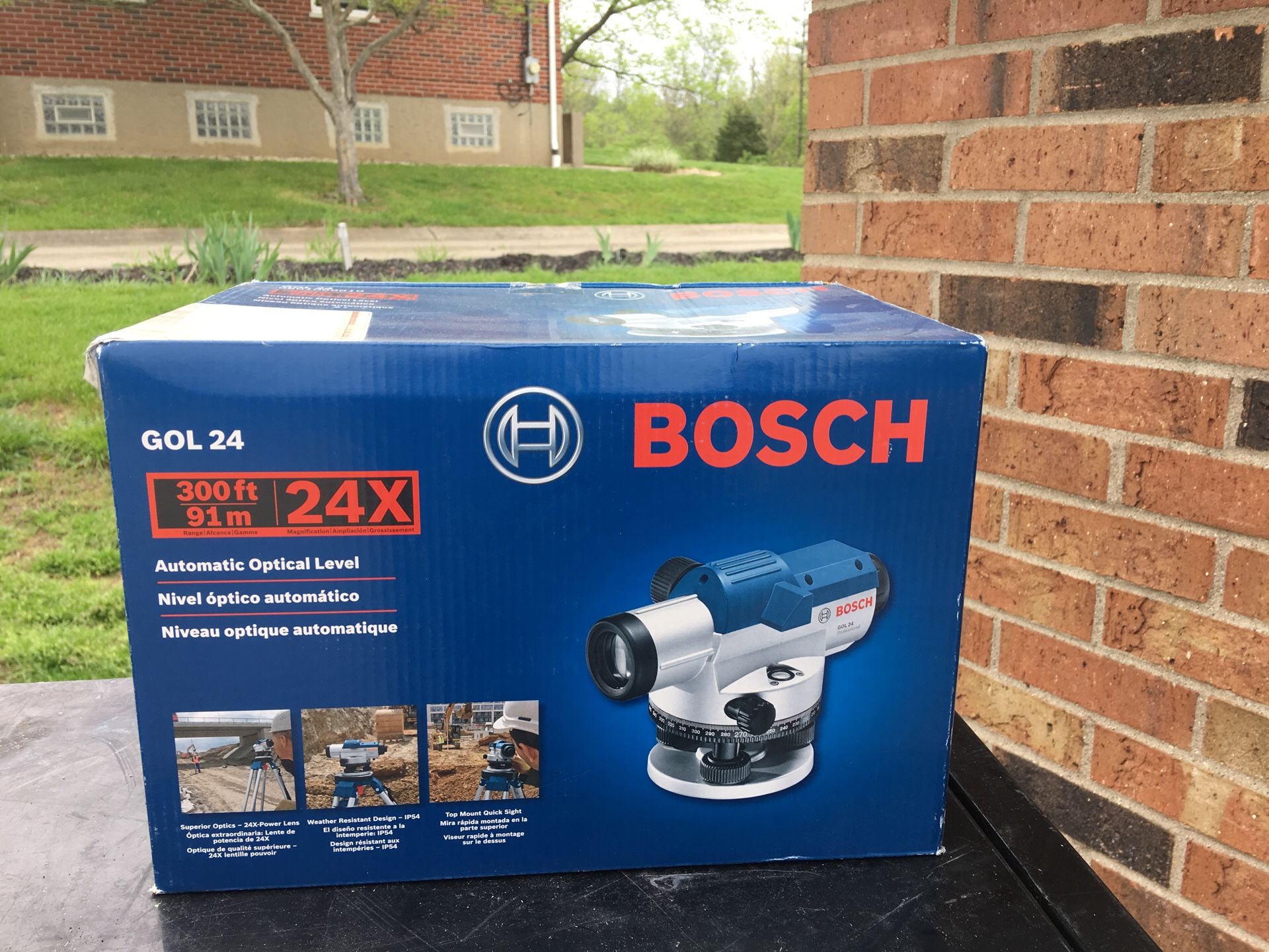 Bosch auto optical level