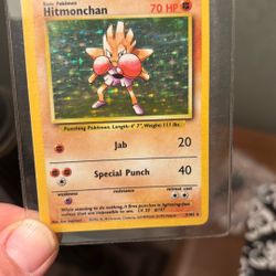 1st Edition Holographic Pokémon Card 