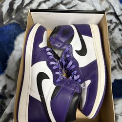 Jordan 1 High Court Purple 2.0 Size 12 