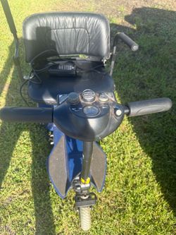 Electric Mobility Scooter Blue