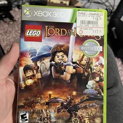 Lego Lord Of The Rings For Xbox 360 CIB 
