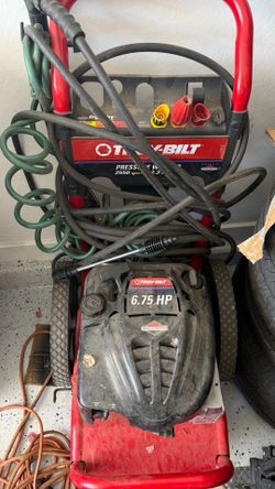 Working pressure washer
