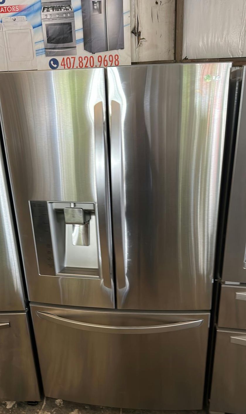LG 3 Door Stainless Steel Refrigerator Fridge