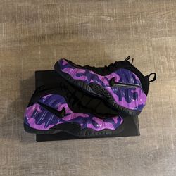 Foamposite purple camo