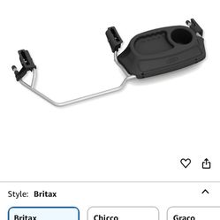 BOB double stroller Infant Car Seat Adapter For BRITAX car seat, Like New (used Only Once)