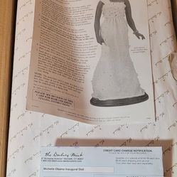 Michelle Obama Inauguration Doll