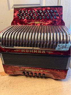 Accordion Hohner Xtreme 34 botones tono Sol