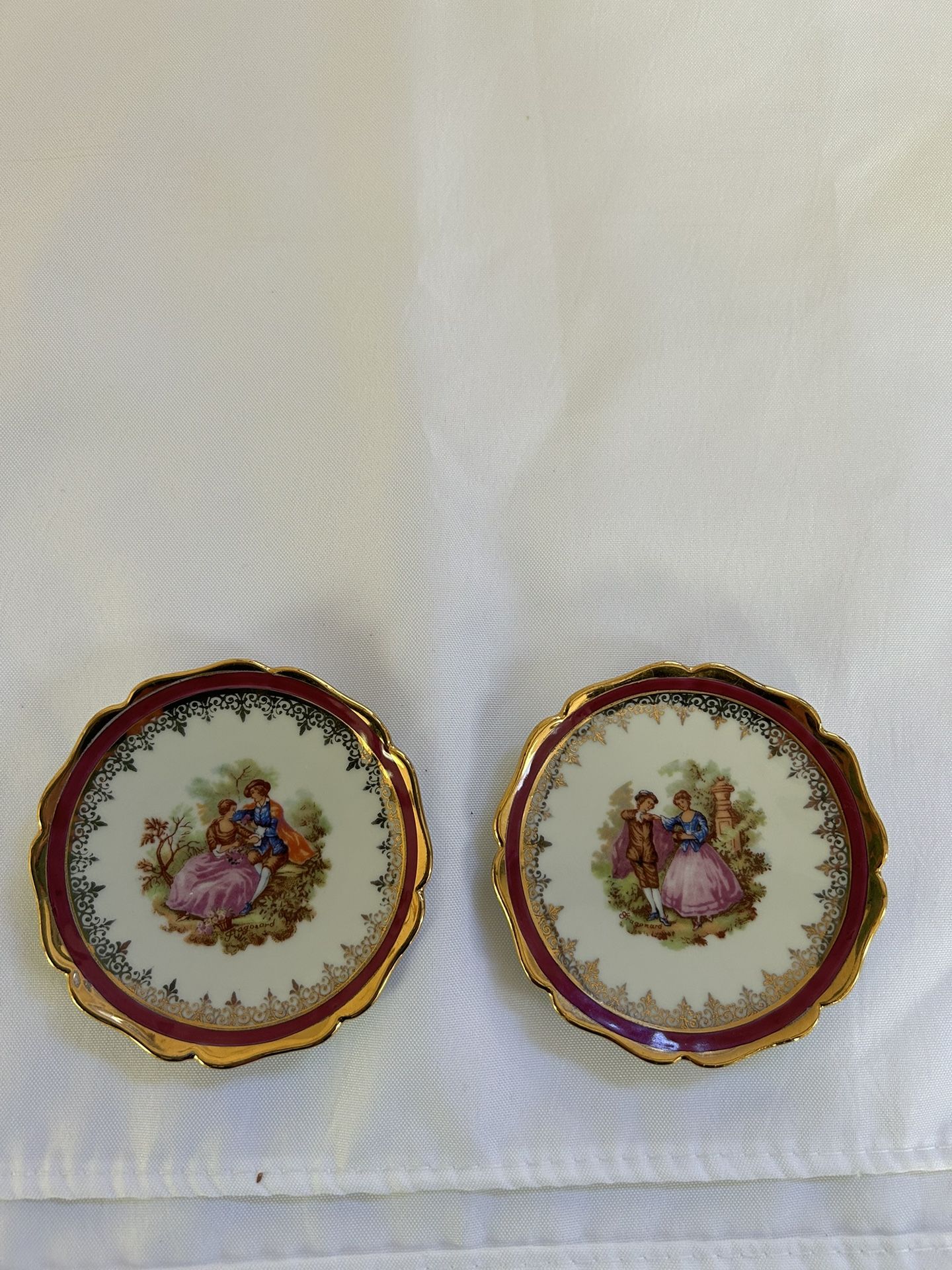 Small Limoges France Plates