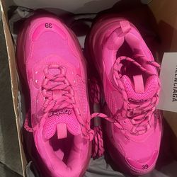 Pink ,Balenciaga, 39/6 men/8.5 woman