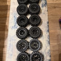 Rc Car Truck Wheels Tires 12mm Hex 