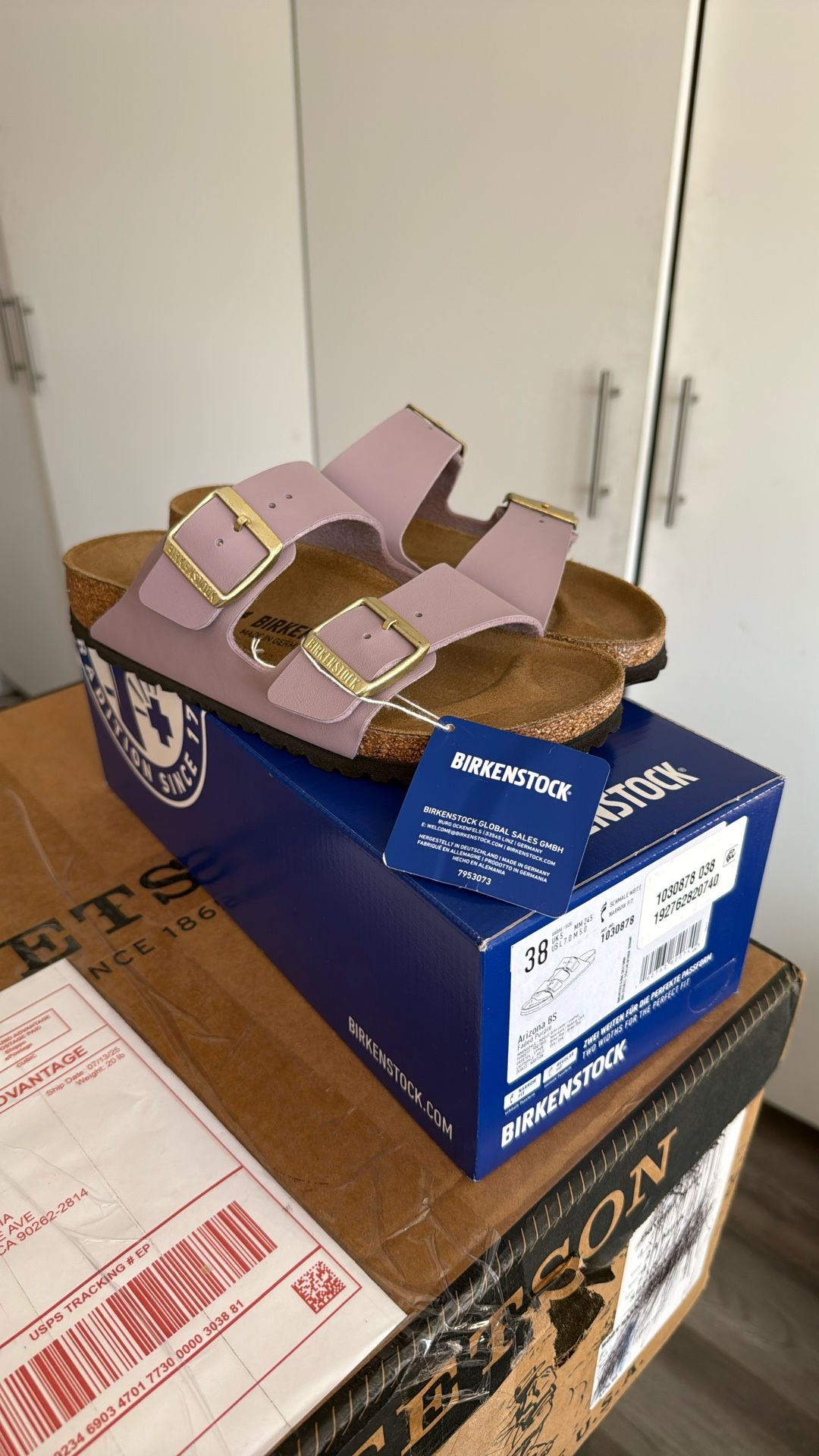 Birkenstock Size 38= 7 In Women’s 