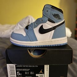 Jordan 1 University size 5c 