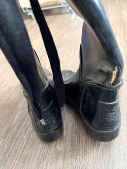 Used Coach Rain Boots