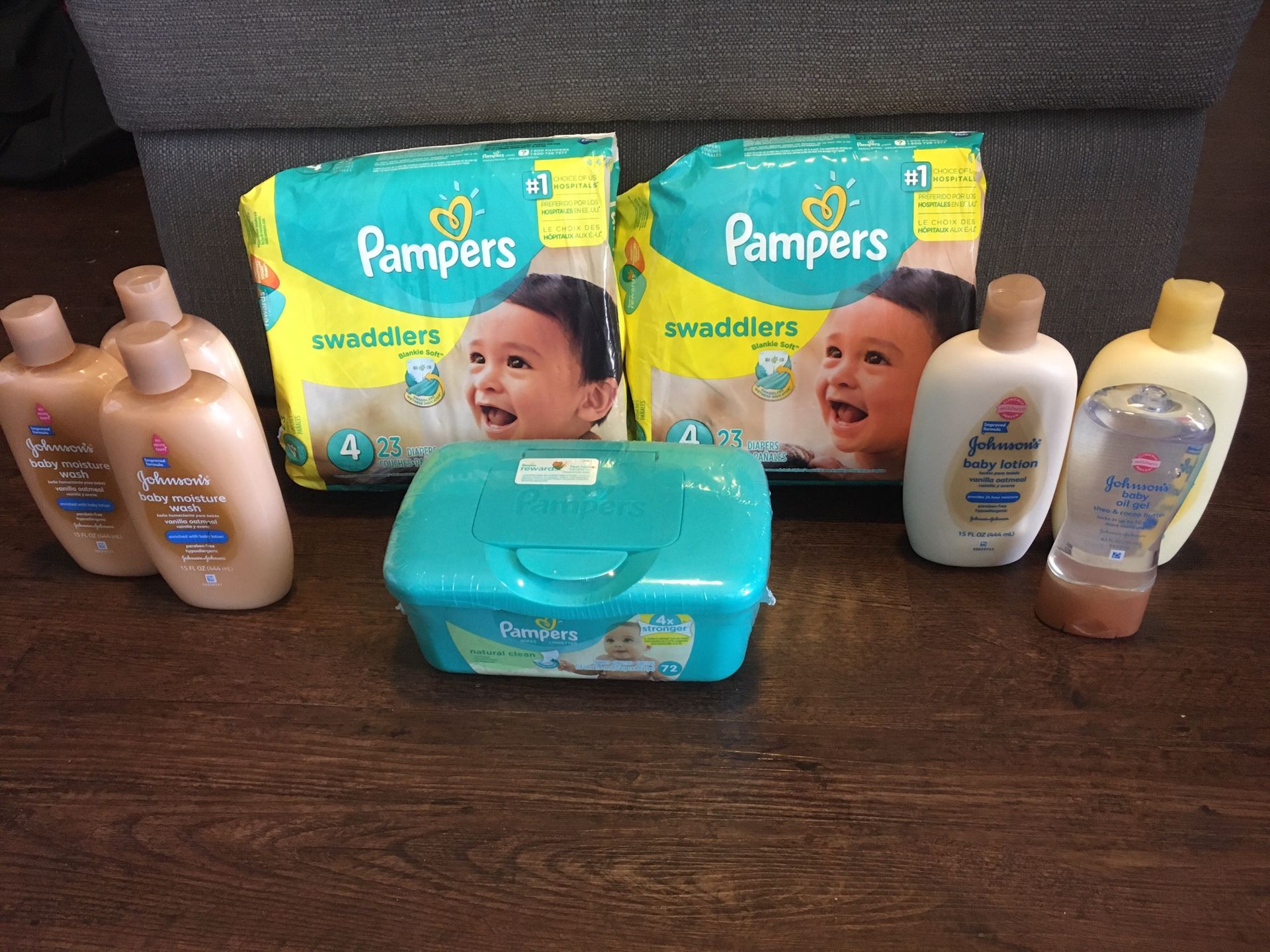 Pampers Baby Bundle size 4