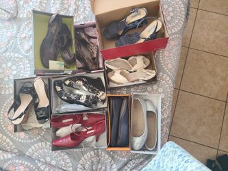 10  Pairs Of Shoes. 9.5-10 Size
