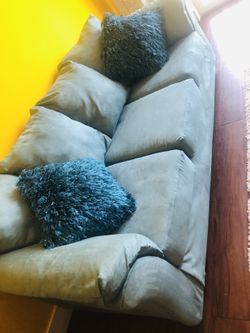 set sofa armchair and cushions
