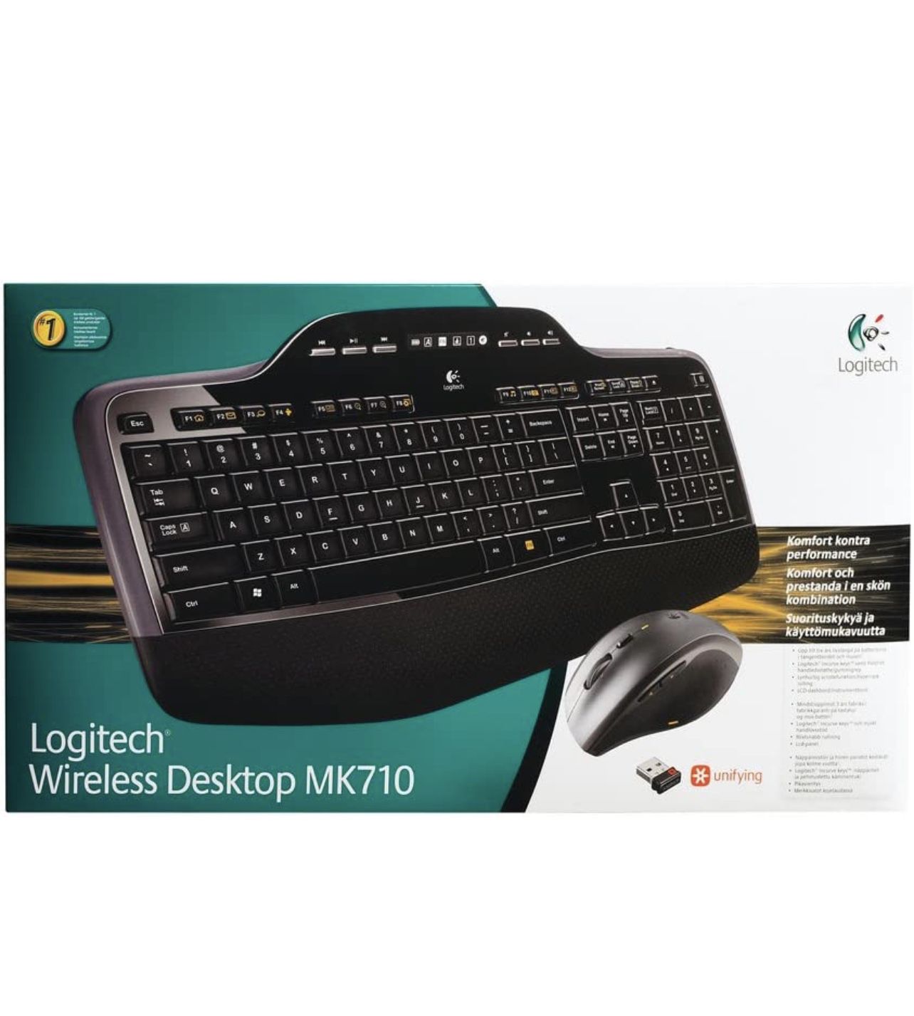 Logitech MK710 Wireless Keyboard & Mouse 
