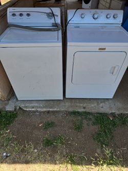 Kenmore/Maytag washer dryer set