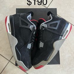 Jordan 4 Bred Size 11