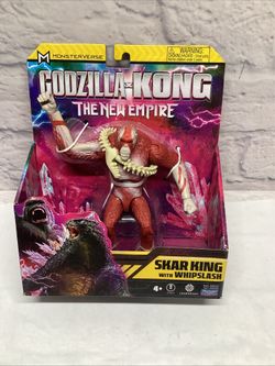 Playmates Monster Verse Godzilla X Kong New Empire Skar King with Whiplash