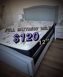 Full  size pillow top mattress