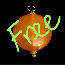 DIY beads Crafts , Orange Free