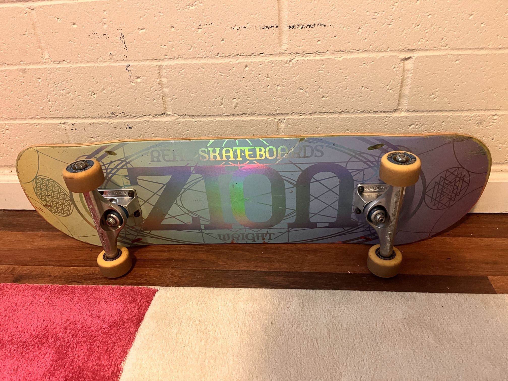Real Deck Indy Titanium Forged Trucks Skateboard Complete