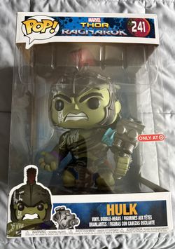 Jumbo Funko Pop! Vinyl Marvel Hulk Thor Ragnarok Target Exclusive #241