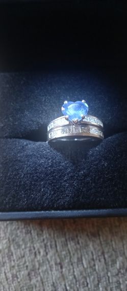 diamond ring with heart shaped stone