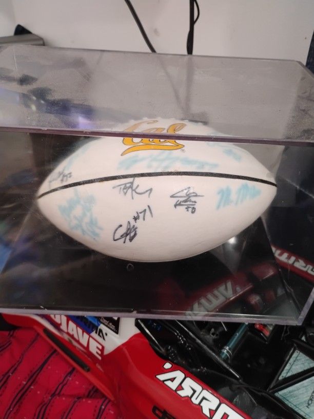 Autographed Nike Football