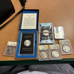 Carson Citys Silver Dollars GSA Morgan $1