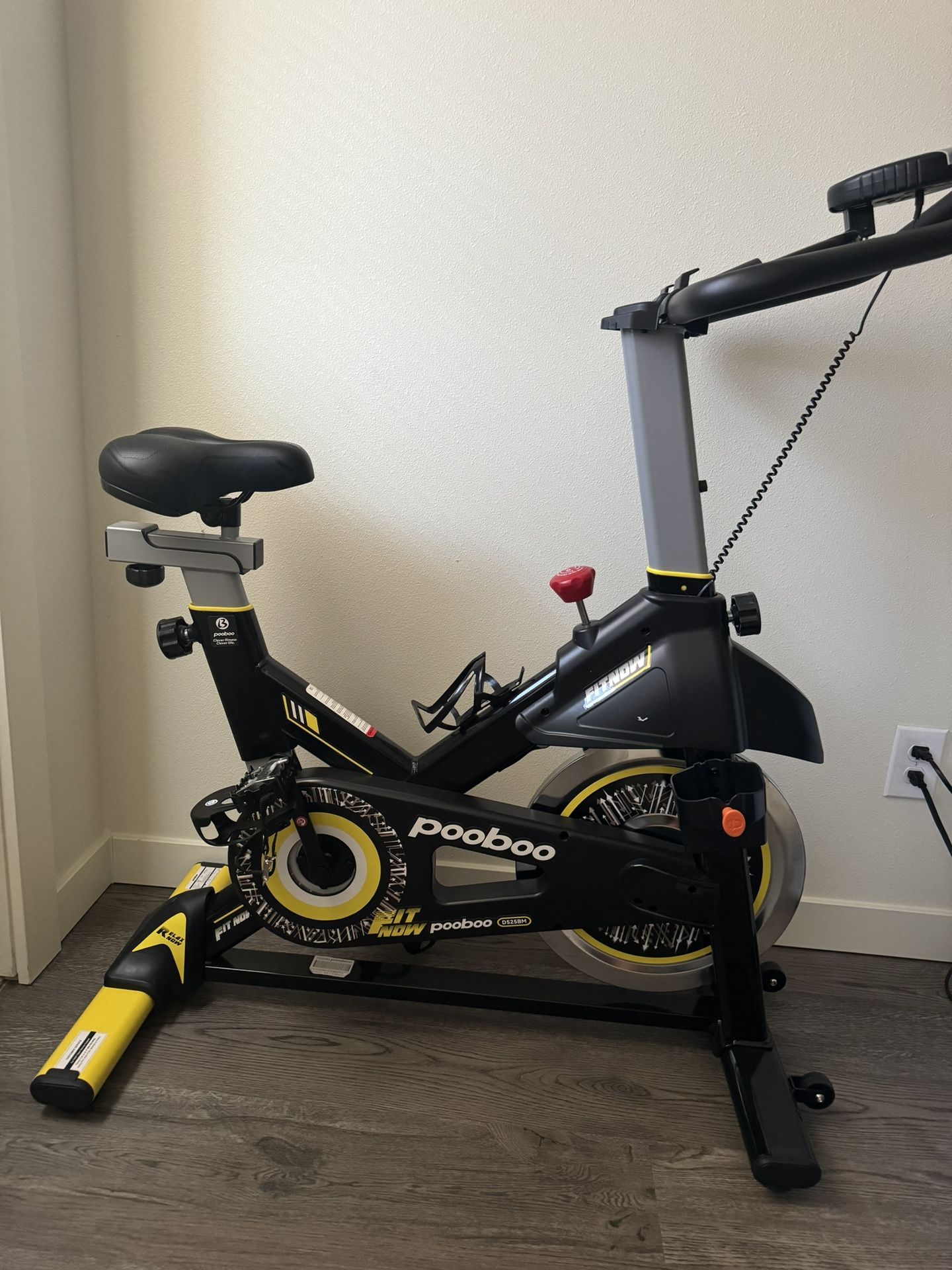 Pooboo Indoor Exercise Bike – Like NEW