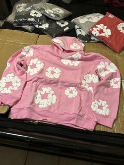 Denim Tear The Cotton Wreath Sweatshirt - Pink