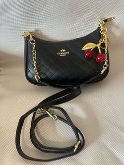 Purses coach with straps and cherry 🍒