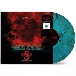 Stranger Things Season 5 Soundtrack Blue Smoke Vinyl Record Album LP NEW