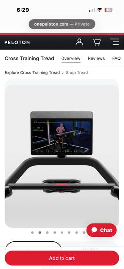 Peloton treadmill