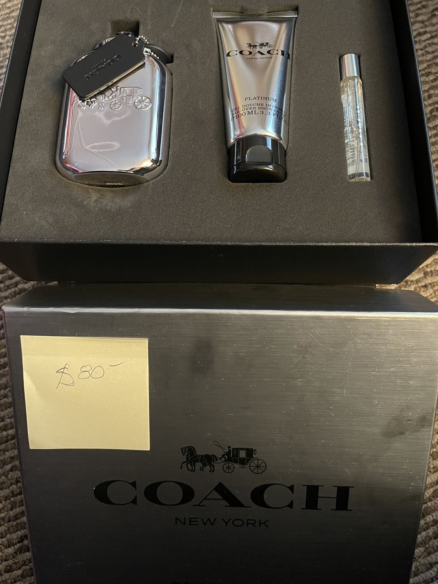 Set De Perfume Coach Platinum 