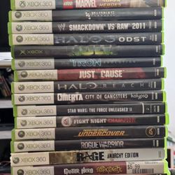 Xbox 360 Game Bundle – 30 Games – $80  Or Best Offer– Fast Pickup!