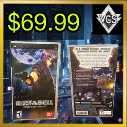 *RETRO* Ghost in the Shell: Stand Alone Complex – PSP – 2005